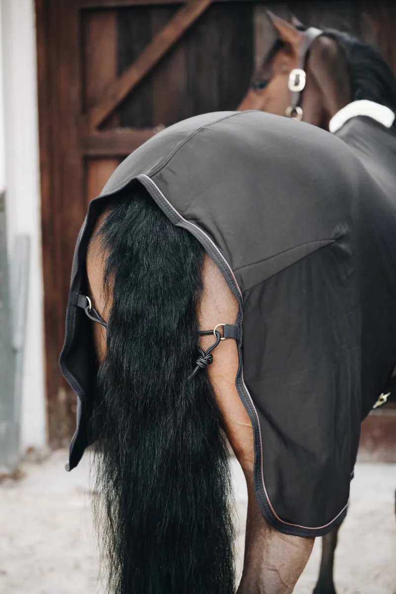 Kentucky Horsewear Fleece Cooler Rug Black-3